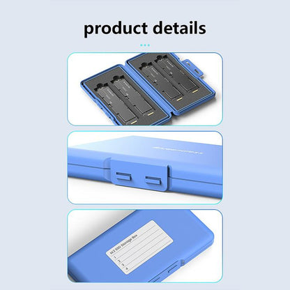 Blueendless M1 Universal M.2 SSD Shockproof and Waterproof Storage Box(Black) - Hard Drive Bags & Cases by Blueendless | Online Shopping UK | buy2fix