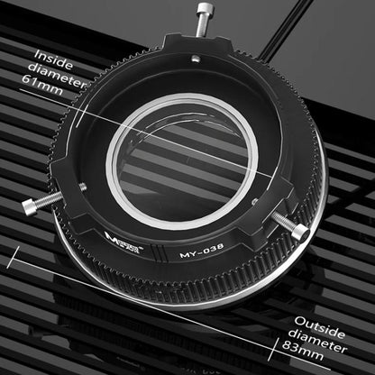 MaAnt MY-038 Cell Phone Repair Microscope Ring Polarized LED Light Source Lamps 96 Beads Anti-Glare Fill Lights - Microscope Magnifier Series by MaAnt | Online Shopping UK | buy2fix