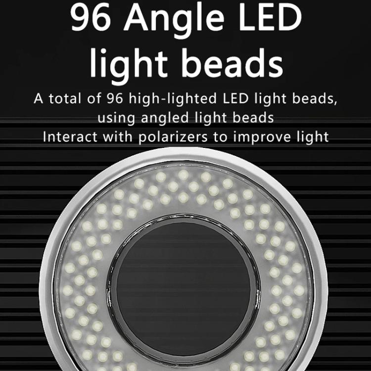 MaAnt MY-038 Cell Phone Repair Microscope Ring Polarized LED Light Source Lamps 96 Beads Anti-Glare Fill Lights - Microscope Magnifier Series by MaAnt | Online Shopping UK | buy2fix