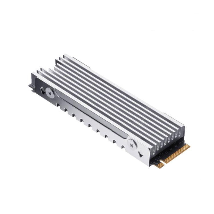 FinalCool M.2 2280 NVME SSD Radiator Aluminum Heat Sink for Desktop PC PS5(Silver) - Hard Drive Bags & Cases by FinalCool | Online Shopping UK | buy2fix