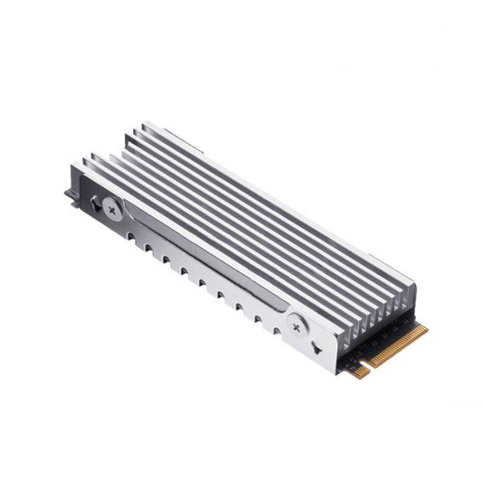 FinalCool M.2 2280 NVME SSD Radiator Aluminum Heat Sink for Desktop PC PS5(Silver) - Hard Drive Bags & Cases by FinalCool | Online Shopping UK | buy2fix