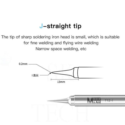 MaAnt T12-I Lead-Free Soldering Iron Tip - Soldering Iron Tip by MaAnt | Online Shopping UK | buy2fix