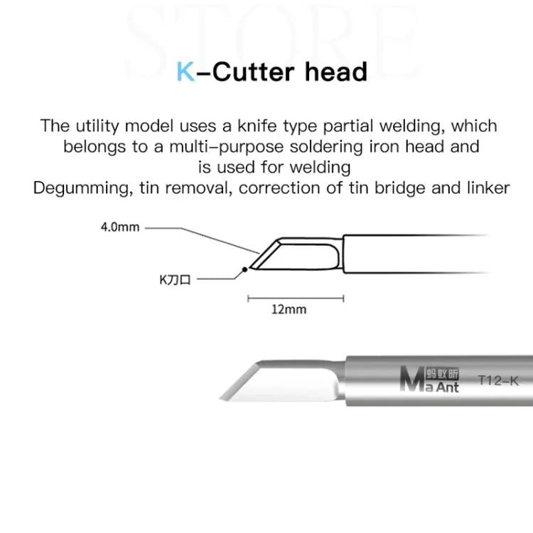 MaAnt T12-K Lead-Free Soldering Iron Tip - Soldering Iron Tip by MaAnt | Online Shopping UK | buy2fix