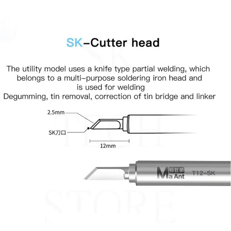 MaAnt T12-SK Lead-Free Soldering Iron Tip - Soldering Iron Tip by MaAnt | Online Shopping UK | buy2fix