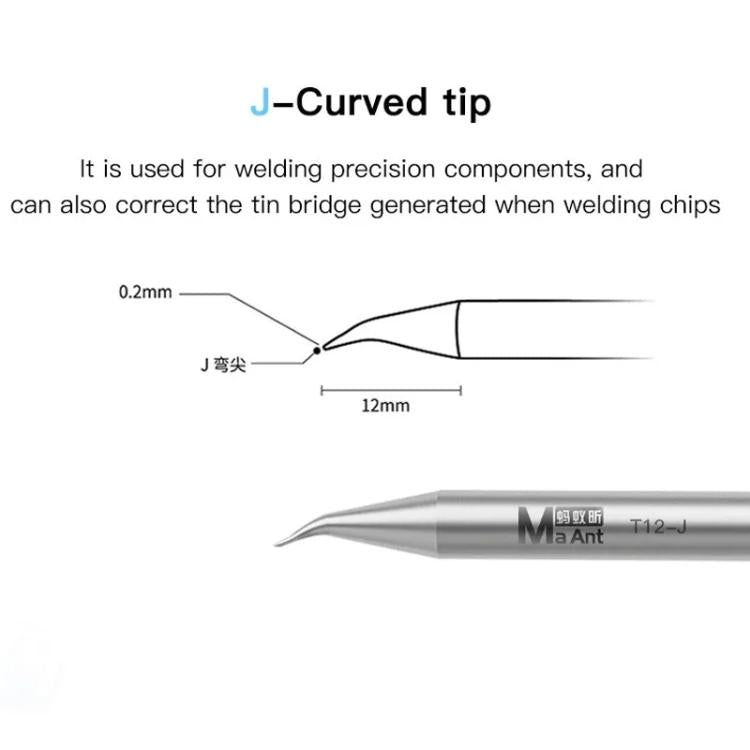 MaAnt T12-J Lead-Free Soldering Iron Tip - Soldering Iron Tip by MaAnt | Online Shopping UK | buy2fix