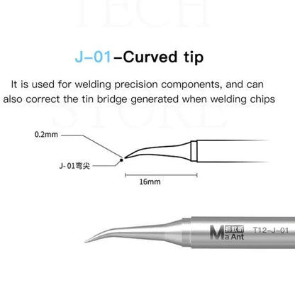 MaAnt T12-J-01 Lead-Free Soldering Iron Tip - Soldering Iron Tip by MaAnt | Online Shopping UK | buy2fix