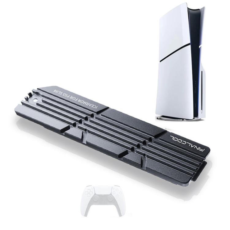 For PS5 Slim / Pro FinalCool M.2 2280 NVME SSD Radiator Integrated Aluminum Alloy Heatsink(Silver) - PS5 Spare Parts by FinalCool | Online Shopping UK | buy2fix