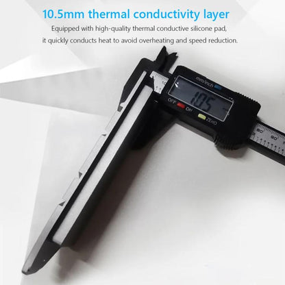 For PS5 Slim / Pro FinalCool M.2 2280 NVME SSD Radiator Integrated Aluminum Alloy Heatsink(Silver) - PS5 Spare Parts by FinalCool | Online Shopping UK | buy2fix