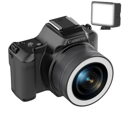 48 Million Pixel 2K Ultra HD Mini Digital Portable Camera, Color: Black+Fill Light - Video Cameras by buy2fix | Online Shopping UK | buy2fix