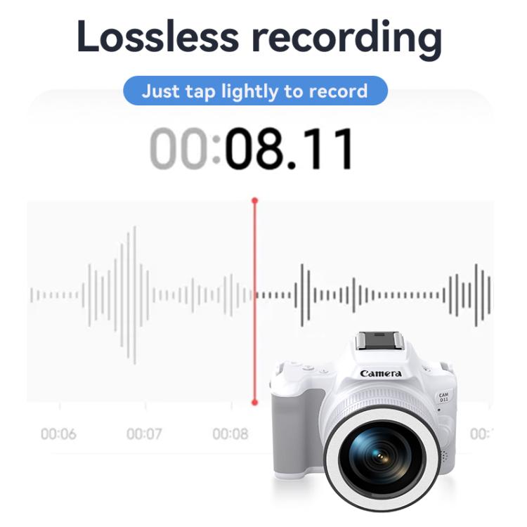 48 Million Pixel 2K Ultra HD Mini Digital Portable Camera, Color: White+Fill Light - Video Cameras by buy2fix | Online Shopping UK | buy2fix