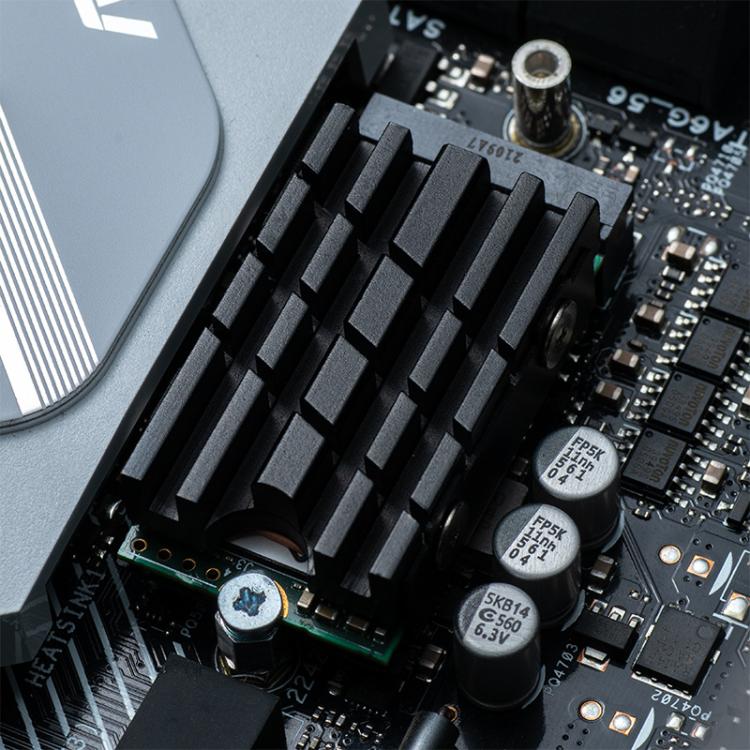 FinalCool  M.2 2242 SSD Solid State Drive Heat Sink Aluminum Radiator(Black) - Hard Drive Bags & Cases by FinalCool | Online Shopping UK | buy2fix