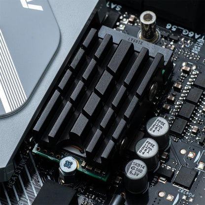 FinalCool  M.2 2242 SSD Solid State Drive Heat Sink Aluminum Radiator(Black) - Hard Drive Bags & Cases by FinalCool | Online Shopping UK | buy2fix