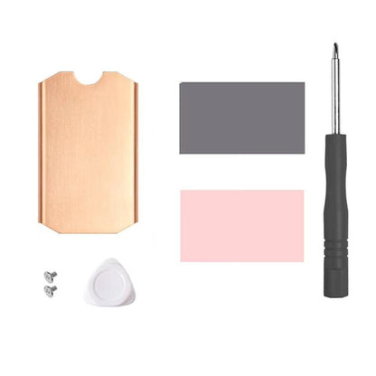 FinalCool M.2 2242 Pure Copper SSD Heat Sink for Game Consoles / Laptops / Mini Hosts - Hard Drive Bags & Cases by FinalCool | Online Shopping UK | buy2fix