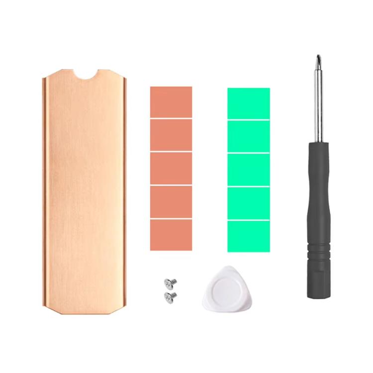 FinalCool M.2 2280 Pure Copper SSD Heat Sink for Game Consoles / Laptops / Mini Hosts - Hard Drive Bags & Cases by FinalCool | Online Shopping UK | buy2fix