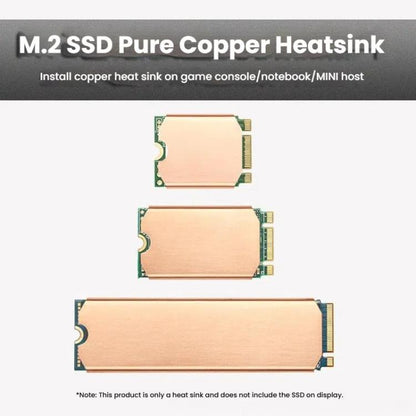 FinalCool M.2 2242 Pure Copper SSD Heat Sink for Game Consoles / Laptops / Mini Hosts - Hard Drive Bags & Cases by FinalCool | Online Shopping UK | buy2fix