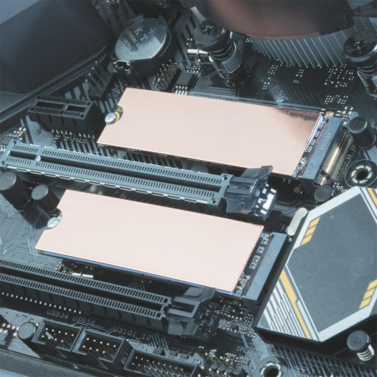 JEYI  icopper-One M.2 2280 NVME SSD Pure Copper Heatsink Radiator For Laptops / PCs - Hard Drive Bags & Cases by JEYI | Online Shopping UK | buy2fix