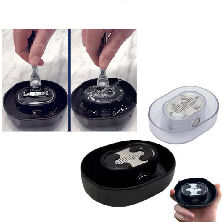 Razor Rinser No Batteries Need Save Water Shaver Cleaner(Black) - Shavers Parts by buy2fix | Online Shopping UK | buy2fix