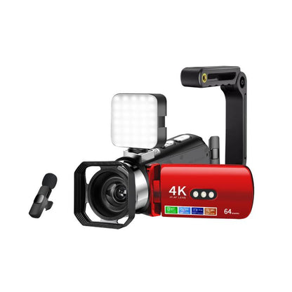 WiFi HD 4K Lightless Colorful Night Vision Digital Video Camera, Color: Red 4pcs /Set - Video Cameras by buy2fix | Online Shopping UK | buy2fix