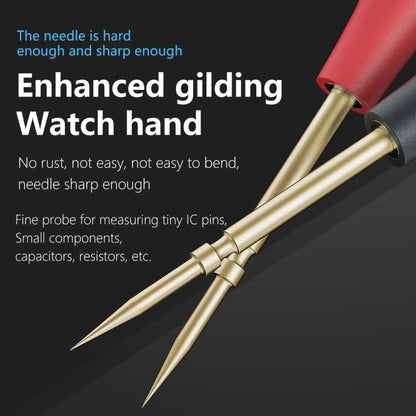 MaAnt P23A Multimeter Pens Pointed Silicone Cord Frostproof Detachable Stainless Steel Test Pen Accessories - Test Tools by MaAnt | Online Shopping UK | buy2fix