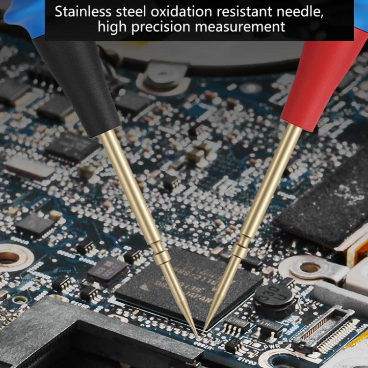 MaAnt P23A Multimeter Pens Pointed Silicone Cord Frostproof Detachable Stainless Steel Test Pen Accessories - Test Tools by MaAnt | Online Shopping UK | buy2fix