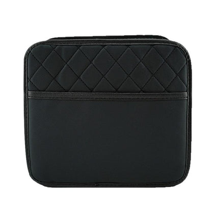 Multifunctional Car Seat Back Storage Bag Car Leather Trash Can Decoration Products(Black) - Stowing Tidying by buy2fix | Online Shopping UK | buy2fix