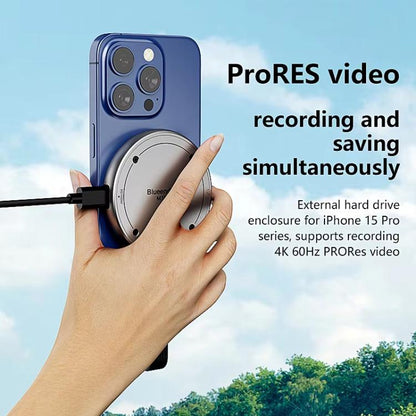 Blueendless M3NPD M.2 NVMe 2230/2242 Magnetic Phone Hard Disk Box with PD Charging Port - HDD Enclosure by Blueendless | Online Shopping UK | buy2fix