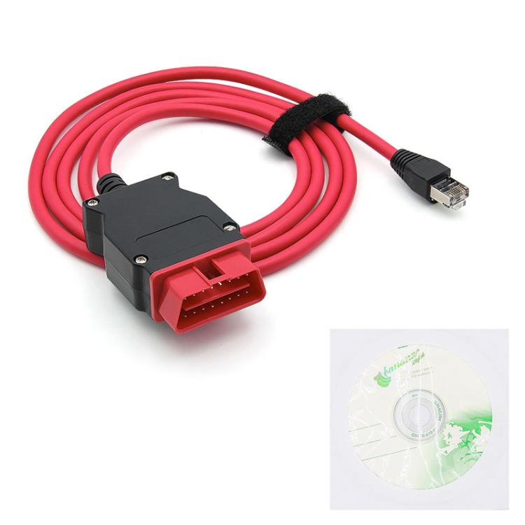 DOIP ENET Cable VAG DoIP Cable For Volkswagen / Audi MQB EVO, MLB, MEB Platform, For Odis-E V12.1.1(With CD) - Cables & Connectors by buy2fix | Online Shopping UK | buy2fix