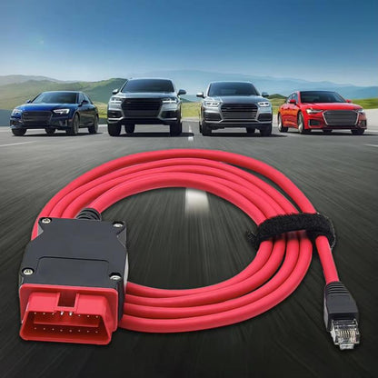 DOIP ENET Cable VAG DoIP Cable For Volkswagen / Audi MQB EVO, MLB, MEB Platform, For Odis-E V12.1.1(With CD) - Cables & Connectors by buy2fix | Online Shopping UK | buy2fix