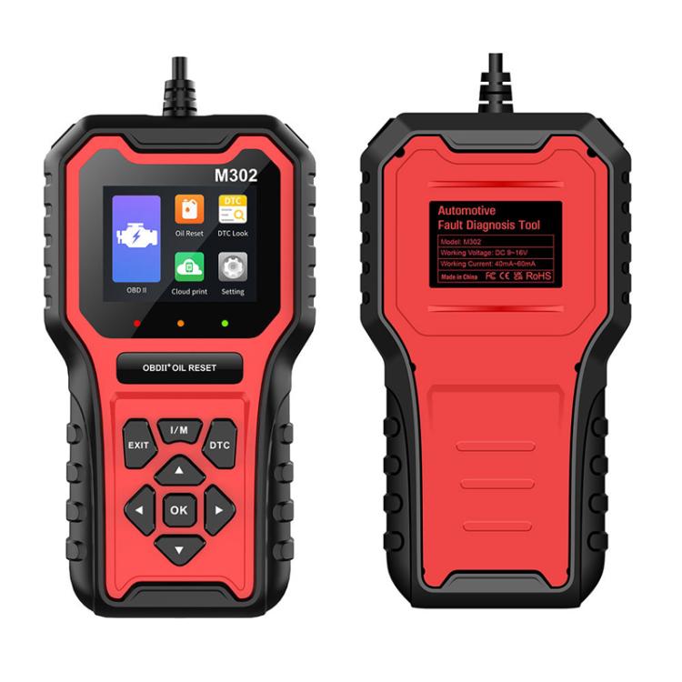 M302 Car Oil Reset Code Reader Automotive Maintenance Light Zero Reset Fault Diagnosis Tool - Code Readers & Scan Tools by buy2fix | Online Shopping UK | buy2fix