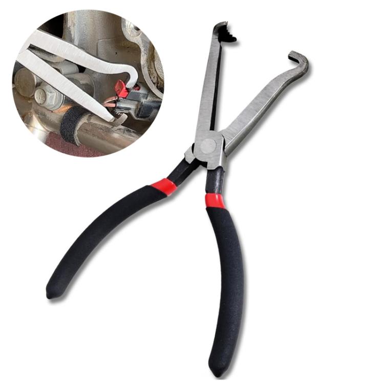 Car Wire Harness Plug Unplugging Plier Fuel Line And Electrical Disconnect Plier Hose Removal, Style: Straight Nozzle - Hand Tool Sets by buy2fix | Online Shopping UK | buy2fix