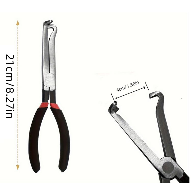 Car Wire Harness Plug Unplugging Plier Fuel Line And Electrical Disconnect Plier Hose Removal, Style: Straight Nozzle - Hand Tool Sets by buy2fix | Online Shopping UK | buy2fix