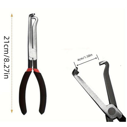 Car Wire Harness Plug Unplugging Plier Fuel Line And Electrical Disconnect Plier Hose Removal, Style: Straight Nozzle - Hand Tool Sets by buy2fix | Online Shopping UK | buy2fix