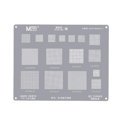 MaAnt Multifunctional Universal Net High Temperature 0.3/0.35/0.4/0.5 Pitch Square Hole Round Corner Multi-purpose Wire Mesh - Repair Platform by MaAnt | Online Shopping UK | buy2fix