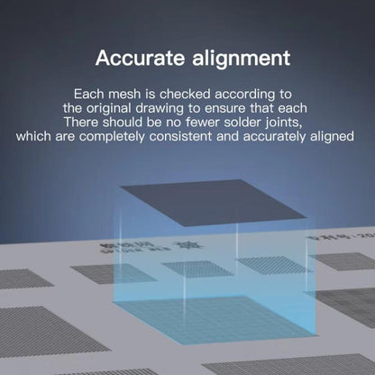 MaAnt Multifunctional Universal Net High Temperature 0.3/0.35/0.4/0.5 Pitch Square Hole Round Corner Multi-purpose Wire Mesh - Repair Platform by MaAnt | Online Shopping UK | buy2fix