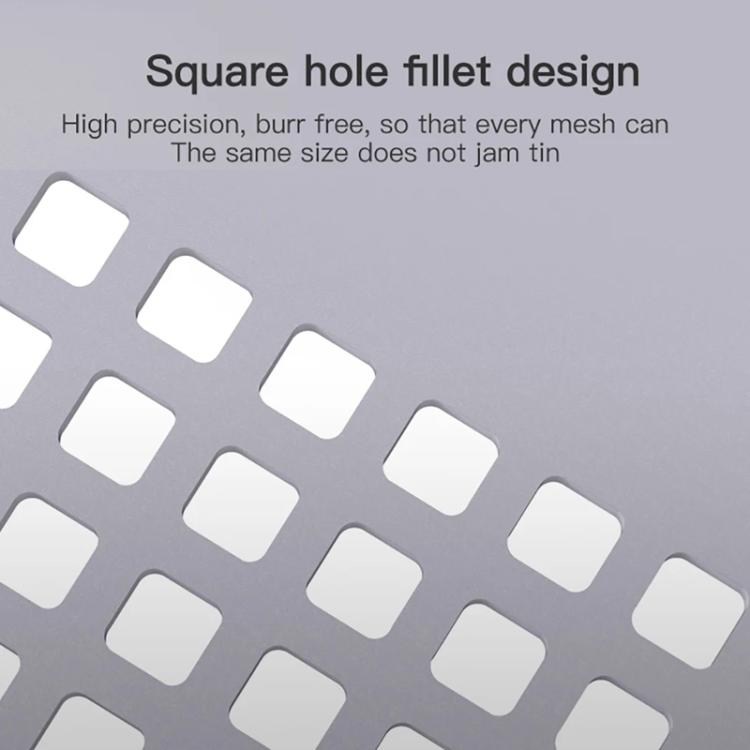 MaAnt Multifunctional Universal Net High Temperature 0.3/0.35/0.4/0.5 Pitch Square Hole Round Corner Multi-purpose Wire Mesh - Repair Platform by MaAnt | Online Shopping UK | buy2fix