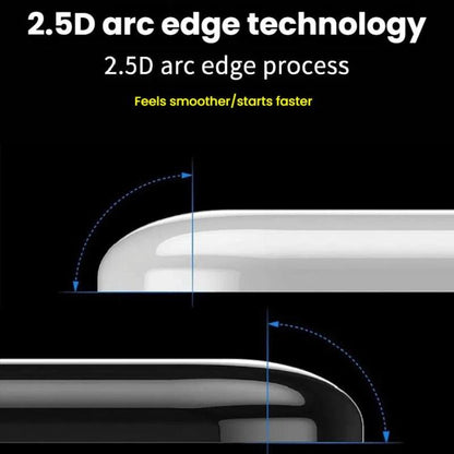 For Logitech GPW Glass Mouse Feet Stickers Anti-Slip Mouse Glide Skates(Printed Black) - Silicone / Sticker by buy2fix | Online Shopping UK | buy2fix