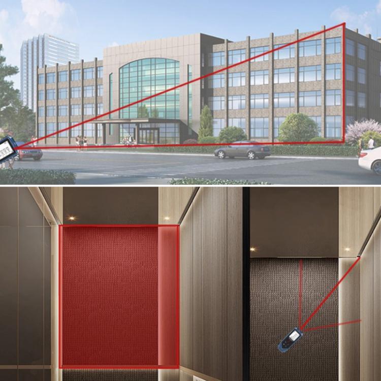 ARTBULL Handheld Infrared Laser Distance Meter Electronic Ruler(50m) - Laser Rangefinder by ARTBULL | Online Shopping UK | buy2fix
