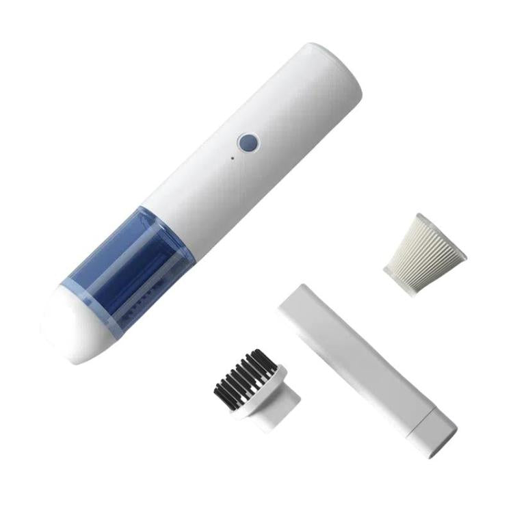 Portable Wireless Car Vacuum Cleaner Small Chargeable Handheld Wet / Dry Large Suction Household Vacuum Cleaner(White) - Vacuum Cleaner by buy2fix | Online Shopping UK | buy2fix