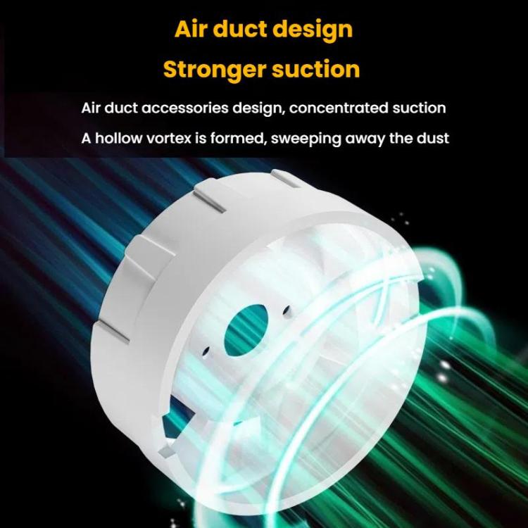 Portable Wireless Car Vacuum Cleaner Small Chargeable Handheld Wet / Dry Large Suction Household Vacuum Cleaner(White) - Vacuum Cleaner by buy2fix | Online Shopping UK | buy2fix