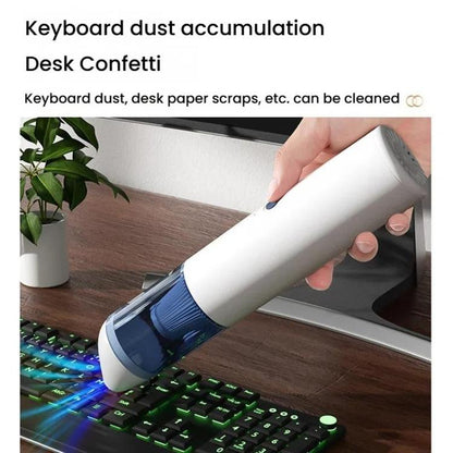 Portable Wireless Car Vacuum Cleaner Small Chargeable Handheld Wet / Dry Large Suction Household Vacuum Cleaner(Black) - Vacuum Cleaner by buy2fix | Online Shopping UK | buy2fix