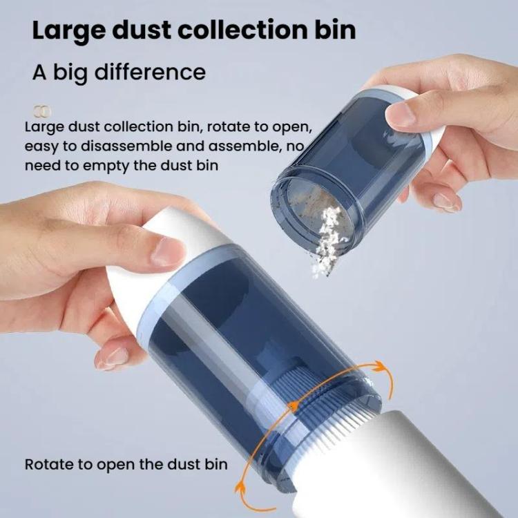 Portable Wireless Car Vacuum Cleaner Small Chargeable Handheld Wet / Dry Large Suction Household Vacuum Cleaner(White) - Vacuum Cleaner by buy2fix | Online Shopping UK | buy2fix