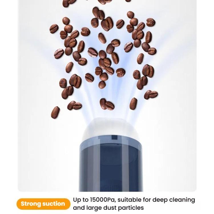 Portable Wireless Car Vacuum Cleaner Small Chargeable Handheld Wet / Dry Large Suction Household Vacuum Cleaner(Black) - Vacuum Cleaner by buy2fix | Online Shopping UK | buy2fix