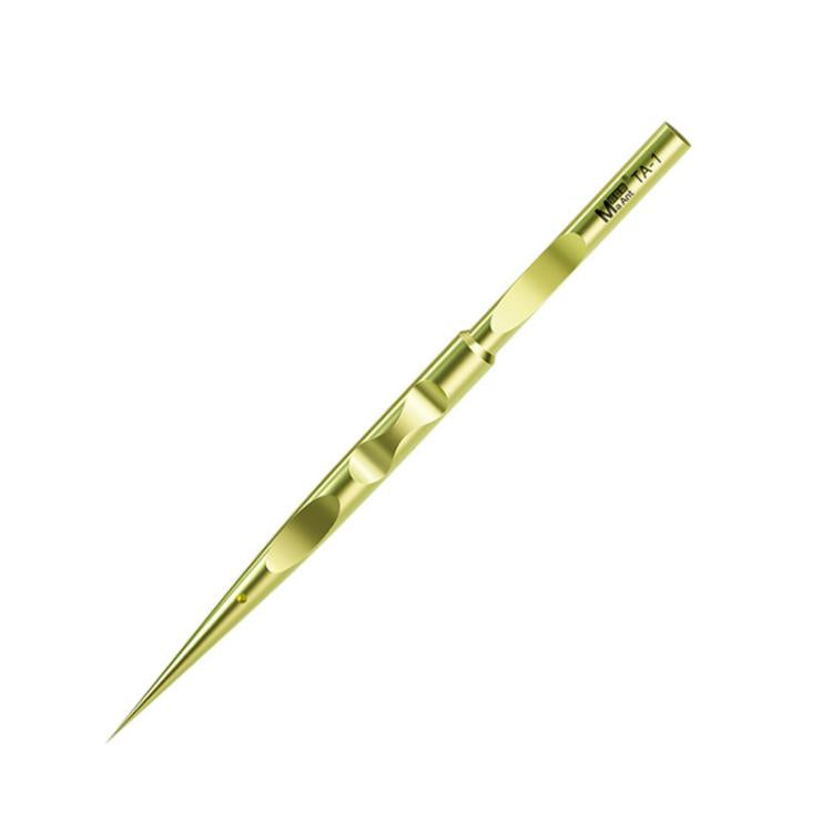 MaAnt Titanium Tweezers Antistatic Small Clip Bird Nest Hair Picking Pink Prick Clip Repair Tool(Straight) - Tweezers by MaAnt | Online Shopping UK | buy2fix