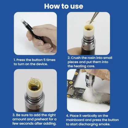 LUOWEI A1 No Iron Short Circuit Detection Rosin Atomizer Cell Phone Motherboard Chip Repair Rosin Pen - Others by LUOWEI | Online Shopping UK | buy2fix