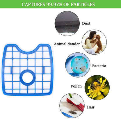 For Philips FC8710 8700 8705 8715  Robot Vacuum Cleaner Filter Replacement Parts - For Philips Accessories by buy2fix | Online Shopping UK | buy2fix