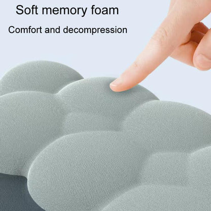 3pcs / Set Cloudy Gradient Memory Foam Silicone Wrist And Keyboard Mouse Pad, Style: Model 12 - Mouse Pads by buy2fix | Online Shopping UK | buy2fix