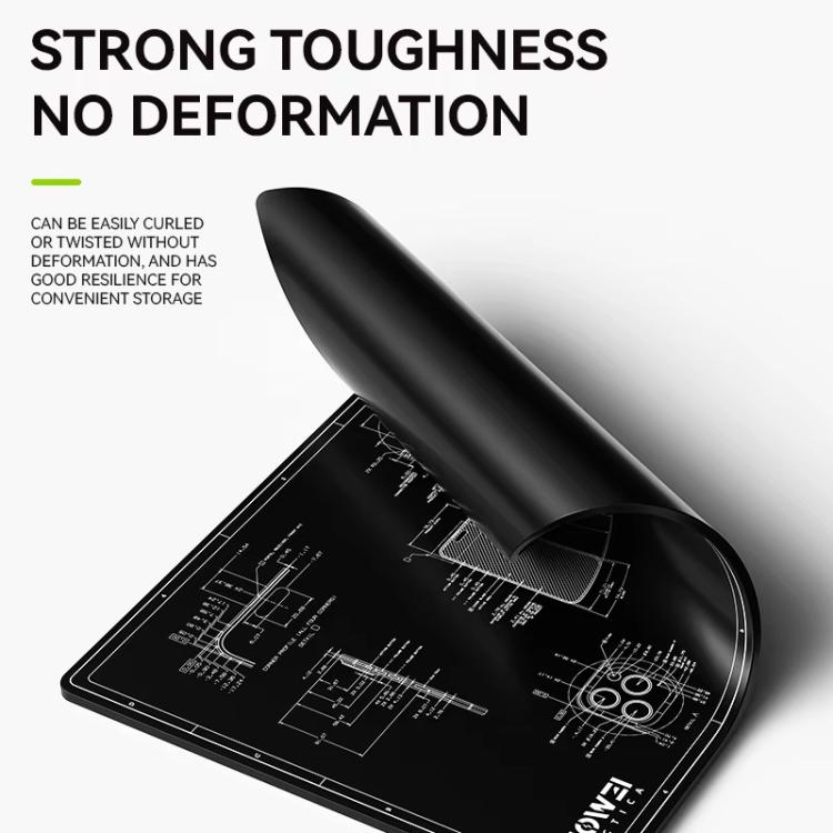 LUOWEI M3 27 inch Cell Phone Computer Repair Workbench Heat Insulation Mat High Temperature Resistant Odorless Silicone Mat - Working Mat by LUOWEI | Online Shopping UK | buy2fix