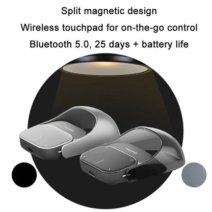 Cheerdots 2 Smart Magnetic Split Air Mouse Wireless Charging Bluetooth Dual Mode Mouse, Color: Dark Grey Basic - Wireless Mice by Cheerdots | Online Shopping UK | buy2fix