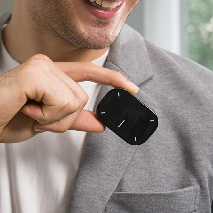 Cheerdots 2 Smart Magnetic Split Air Mouse Wireless Charging Bluetooth Dual Mode Mouse, Color: Black Basic - Wireless Mice by Cheerdots | Online Shopping UK | buy2fix