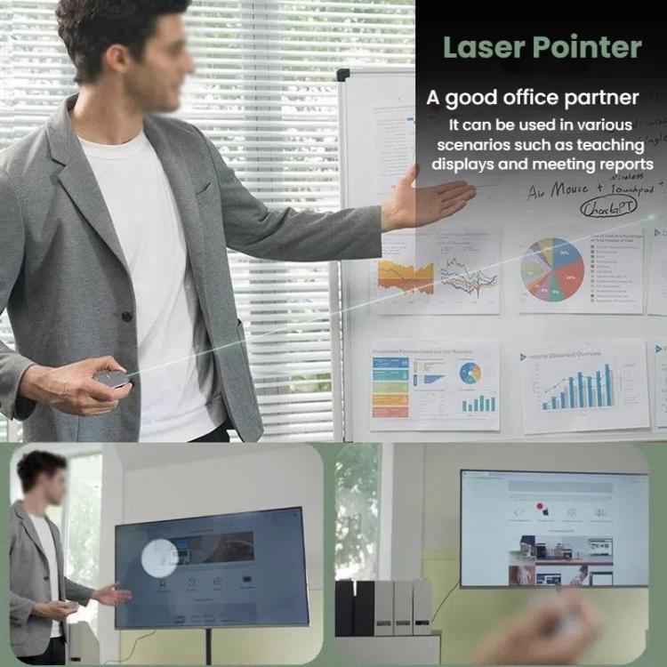 Cheerdots 2 Smart Magnetic Split Air Mouse Wireless Charging Bluetooth Dual Mode Mouse, Color: Black Recording - Wireless Mice by Cheerdots | Online Shopping UK | buy2fix